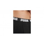 Puma 3 Pack Ανδρικά Εσώρουχα Boxer 3 Τεμάχια Μαύρα