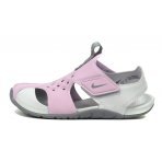 Nike Sunray Protect 2 Παιδικά Πέδιλα Ροζ, Γκρι