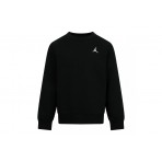 Jordan Brooklyn Fleece Essentials Παιδικό Φούτερ Μαύρο