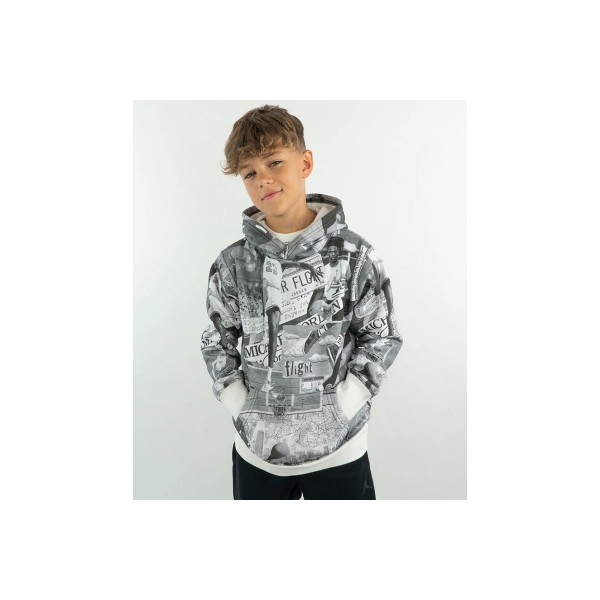 Jordan Brooklyn Printed Fleece Hoodie (95D267 023)