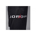 Jordan Dri-FIT Παιδική Μπασκετική Βερμούδα Μαύρη