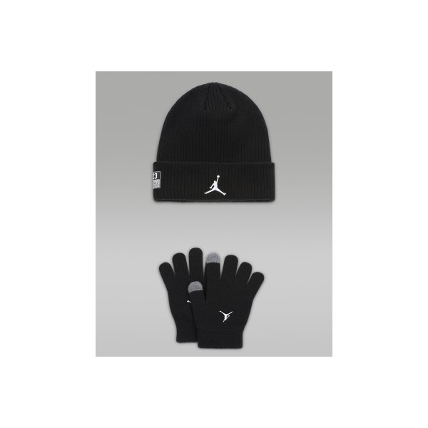 Jordan 23 Jersey Beanie Set Σκουφάκι-Γάντια Χειμερινά (9A0969 K5X)