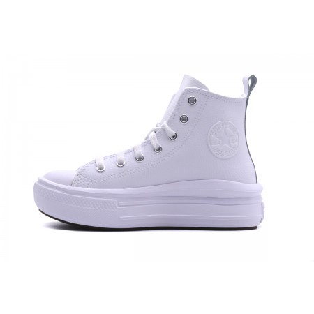 Converse All Star Move Hi Παιδικά Παπούτσια Λευκά (A05539C)