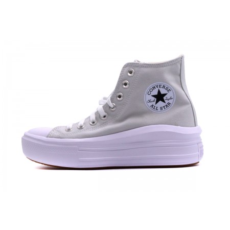 Converse Chuck Taylor All Star Move Hi Παπούτσια Γκρι, Λευκά