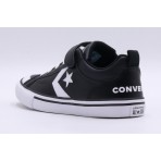 Converse Pro Blaze Leather Παιδικά Sneakers Μαύρα, Λευκά