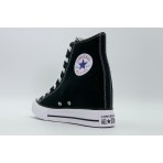 Converse Chuck Taylor All Star Wedge Hi Sneakers Μαύρα, Λευκά