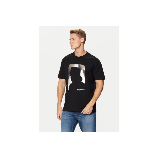 Karl Lagerfeld Reg Ss T-Shirt Ανδρικό (A1M17052 999)