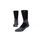 Stance Icon Sport Unisex Κάλτσες μέχρι τη Γάμπα Μαύρες, Ανθρακί