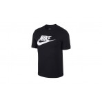 Nike Ανδρικό Κοντομάνικο T-Shirt Μαύρο (AR5004 010)