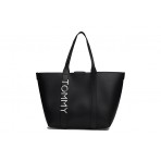 Tommy Jeans City Bold Γυναικεία Τσάντα Shopper Μαύρη