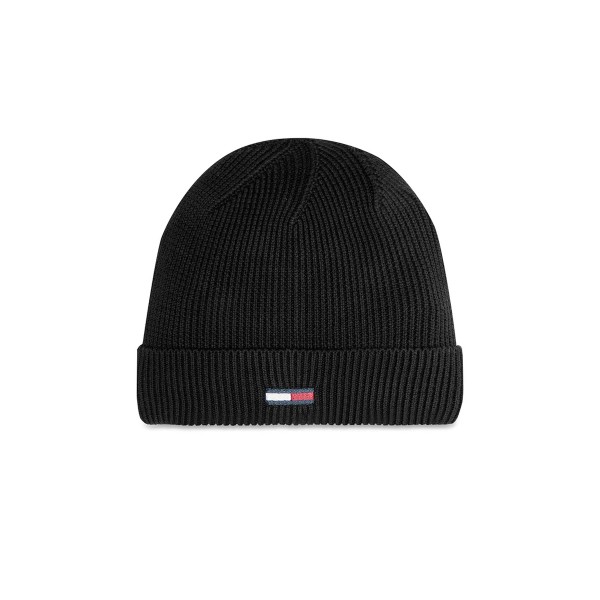 Tommy Jeans Elongated Flag Beanie Σκουφάκι Χειμερινό (AW0AW16777 BDS)