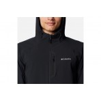 Columbia Tech Ανδρικό Softshell Μπουφάν Μαύρο