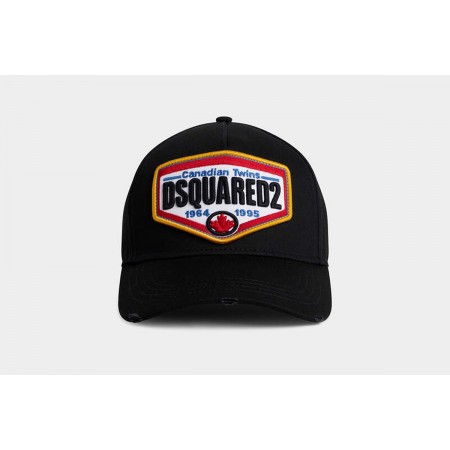 Dsquared2 Strapback Baseball Καπέλο Μαύρο