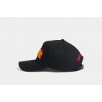 Dsquared2 Slogan Strapback Baseball Καπέλο Μαύρο