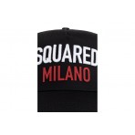 Dsquared2 Milano Strapback Baseball Καπέλο Μαύρο