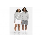 Nike Sportswear Club Fleece Unisex Φούτερ Με Κουκούλα Γκρι