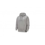 Nike Sportswear Club Fleece Unisex Φούτερ Με Κουκούλα Γκρι