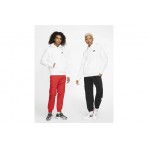 Nike Sportswear Club Fleece Unisex Φούτερ Με Κουκούλα Λευκό