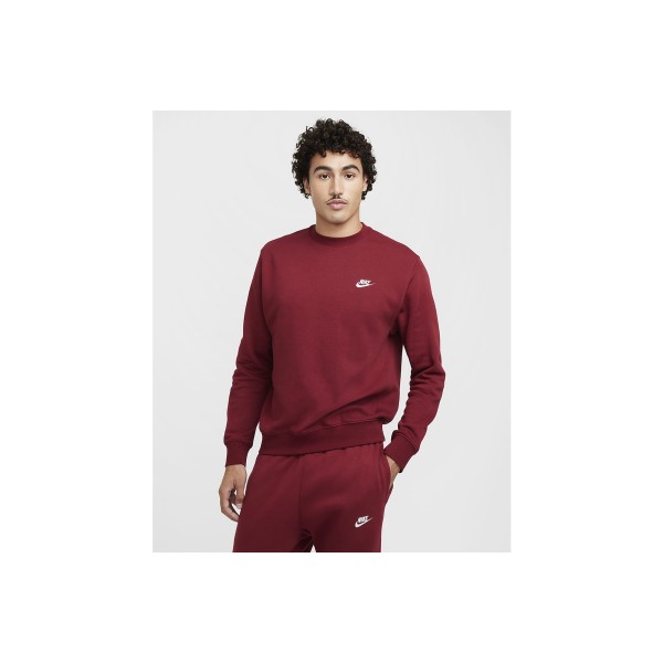 Nike Sportswear Club Μπλούζα Με Λαιμόκοψη Ανδρική (BV2662 677)