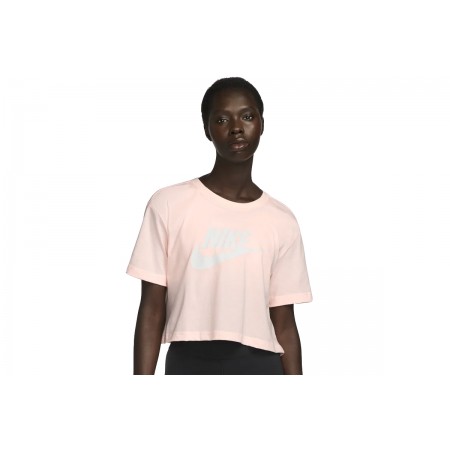 Nike Sportswear Essential Γυναικείο Cropped Κοντομάνικο T-Shirt