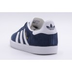 Adidas Originals Gazelle Παιδικά Sneakers Μπλε Σκούρα, Λευκά