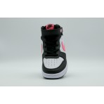 Nike Court Borough Mid 2 Παιδικά Sneakers Μαύρα, Ροζ, Λευκά