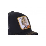 Capslab Dragon Ball Z Goku Trucker Καπέλο Snapback Μαύρο