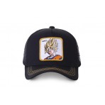 Capslab Dragon Ball Z Goku Trucker Καπέλο Snapback Μαύρο