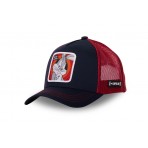 Capslab Bugs Bunny Καπέλο Snapback Μαύρο, Βυσσινί