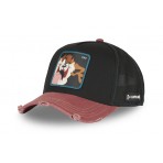 Capslab Taz Καπέλο Snapback Σάπιο μήλο, Μαύρο, Καφέ, Εκρού