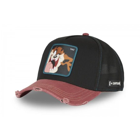 Capslab Taz Καπέλο Snapback Σάπιο μήλο, Μαύρο, Καφέ, Εκρού