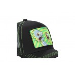 Capslab Rick & Morty Trucker Καπέλο Snapback Μαύρο