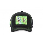 Capslab Rick & Morty Trucker Καπέλο Snapback Μαύρο