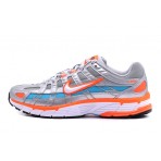 Nike P-6000 Γυναικεία Sneakers Ασημί, Γαλάζια, Πορτοκαλί, Λευκά