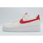 Nike Air Force 1 '07 Next Nature Sneakers Λευκά, Εκρού, Κόκκινα