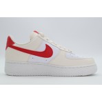 Nike Air Force 1 '07 Next Nature Sneakers Λευκά, Εκρού, Κόκκινα