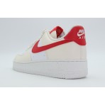 Nike Air Force 1 '07 Next Nature Sneakers Λευκά, Εκρού, Κόκκινα