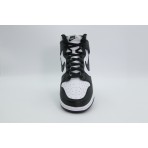 Nike Dunk High Top Retro Ανδρικά Sneakers Μαύρα, Λευκά