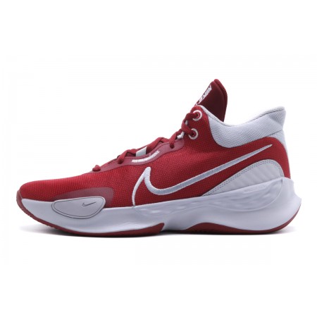 Nike Renew Elevate 3 Ανδρικά Μπασκετικά Παπούτσια Κόκκινα, Γκρι