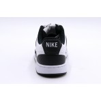 Nike Court Vision Low Next Nature Γυναικεία Sneakers Μαύρα, Λευκά