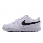 Nike Court Vision Low Next Nature Γυναικεία Sneakers Λευκά, Μαύρα