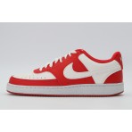 Nike Court Vision Low Next Nature Sneakers Κόκκινα, Εκρού, Λευκά