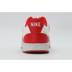 Nike Court Vision Low Next Nature Sneakers Κόκκινα, Εκρού, Λευκά