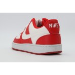 Nike Court Vision Low Next Nature Sneakers Κόκκινα, Εκρού, Λευκά