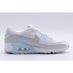 Nike Air Max 90 Γυναικεία Sneakers Λευκά, Γκρι Ανοιχτά, Σιέλ