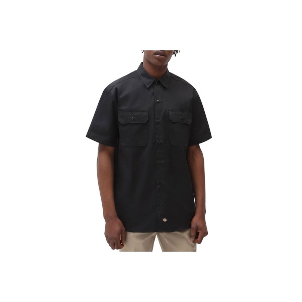 Dickies Work Πουκάμισο Κοντομάνικο Ανδρικό (DK0A4XK7BLK1)