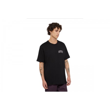 Dickies Aitkin Chest Ανδρικό Κοντομάνικο T-Shirt Μαύρο