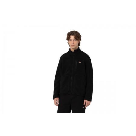 Dickies Mount Hope Fleece Ανδρικό Sherpa Μπουφάν Μαύρο