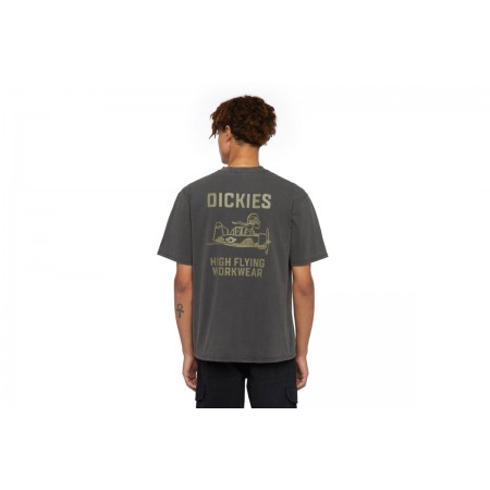 Dickies High Flying Workwear Ανδρικό Κοντομάνικο T-Shirt Ανθρακί