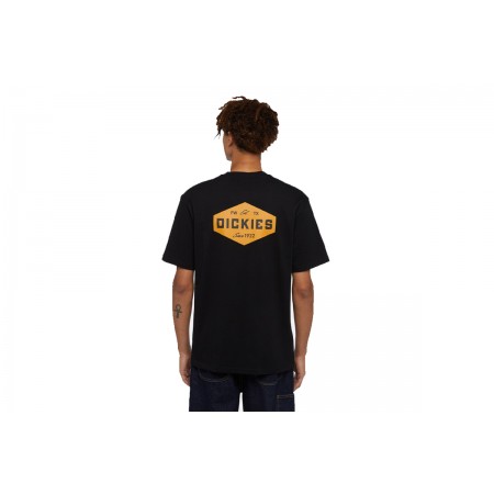 Dickies Emblem Ανδρικό Κοντομάνικο T-Shirt Μαύρο